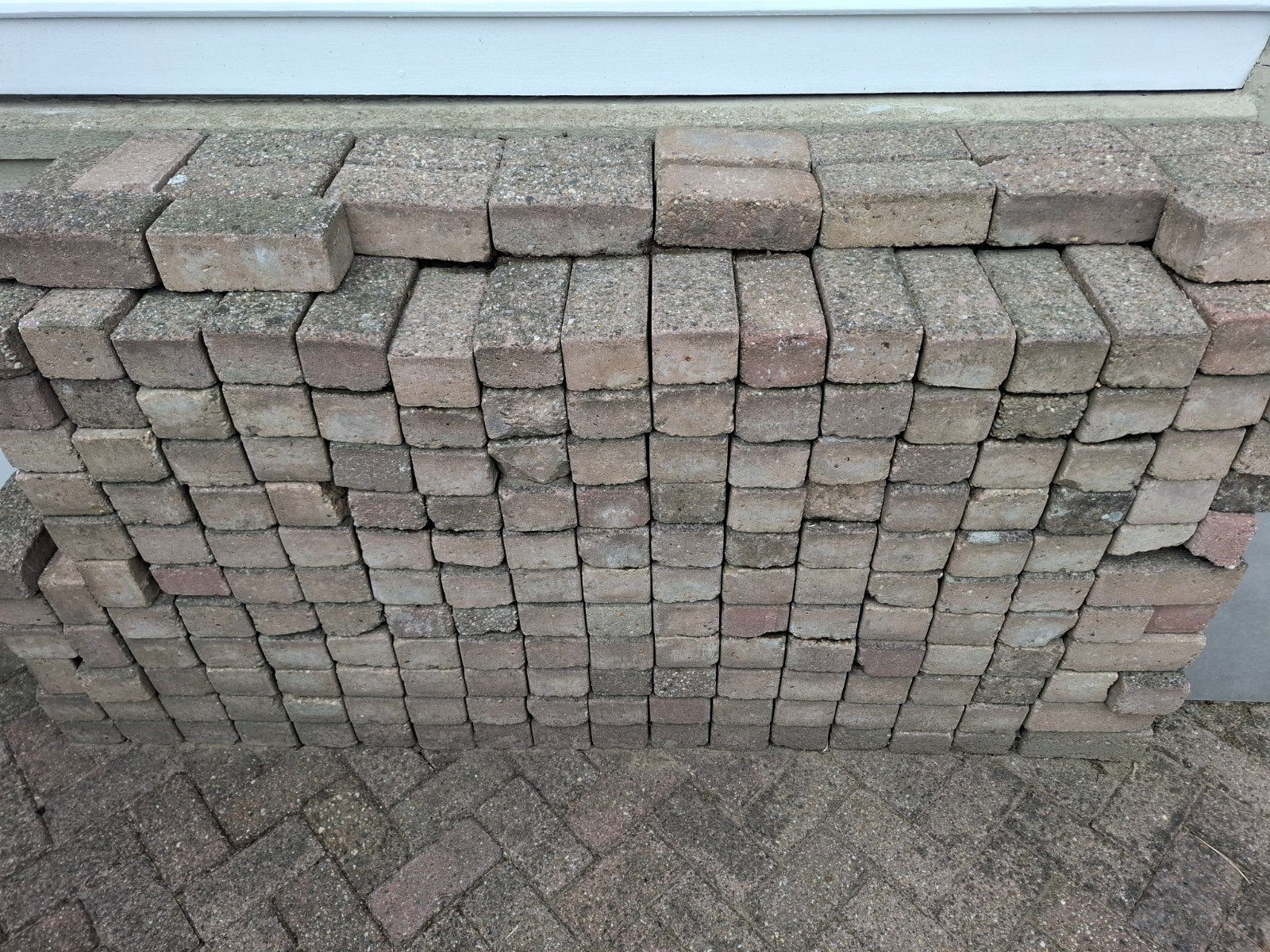 Gebruikte betontegels voor tuin of oprit, Overige materialen, Gebruikt, 20 tot 40 cm, Vloertegels