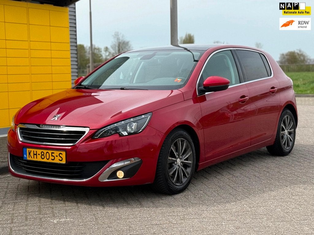 Peugeot 308 1.2 PureTech Allure Bj 2016 AUT Xenon Led Panora, Stof, Gebruikt, Euro 6, 1199 cc