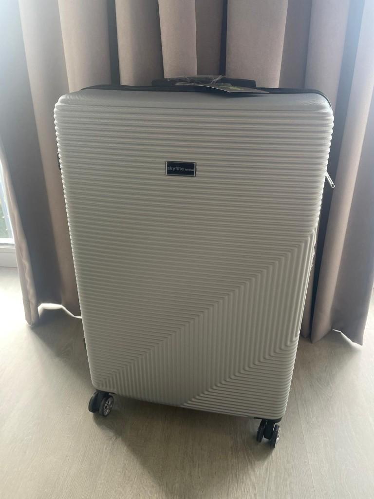 Skylite koffer grijs 110 liter 80x54x31, Ophalen of Verzenden, Hard kunststof, 70 cm of meer, Slot