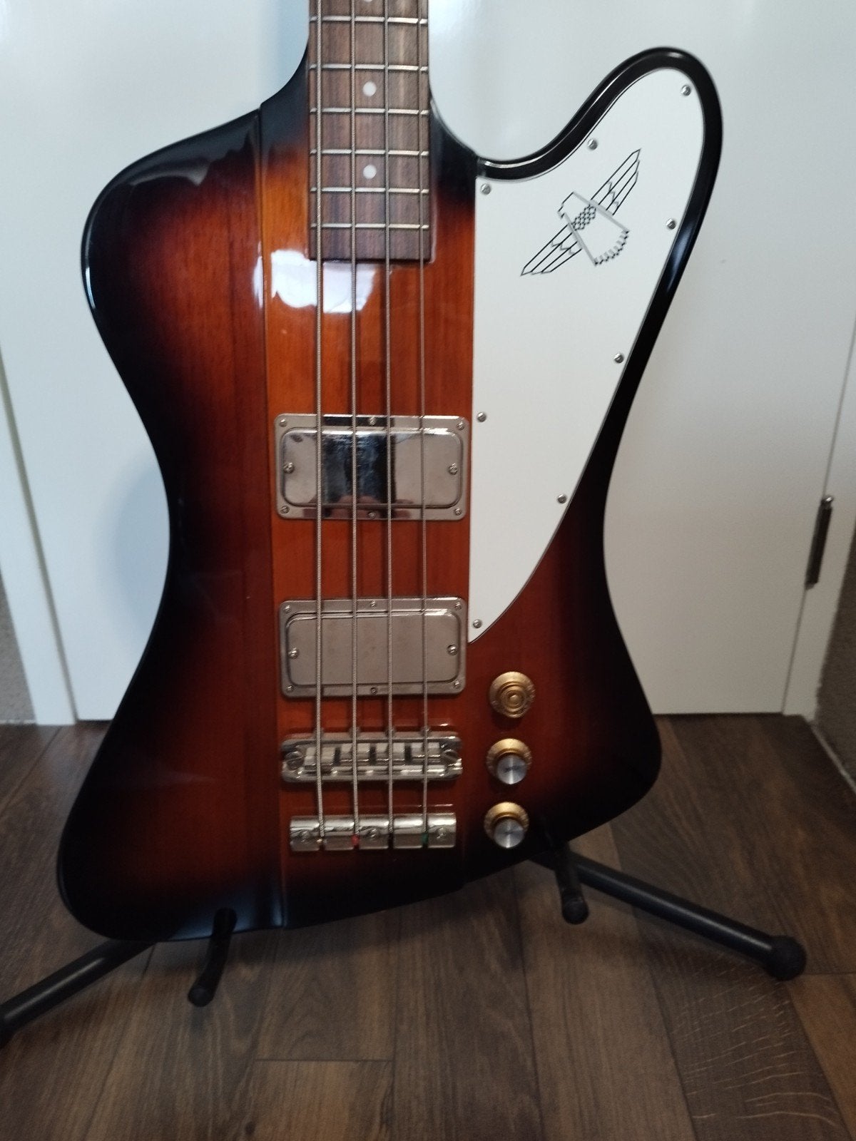 Epiphone Thunderbird 60's Vintage Pro met gigbag, Muziek en Instrumenten, Snaarinstrumenten | Gitaren | Bas, Ophalen, Gebruikt