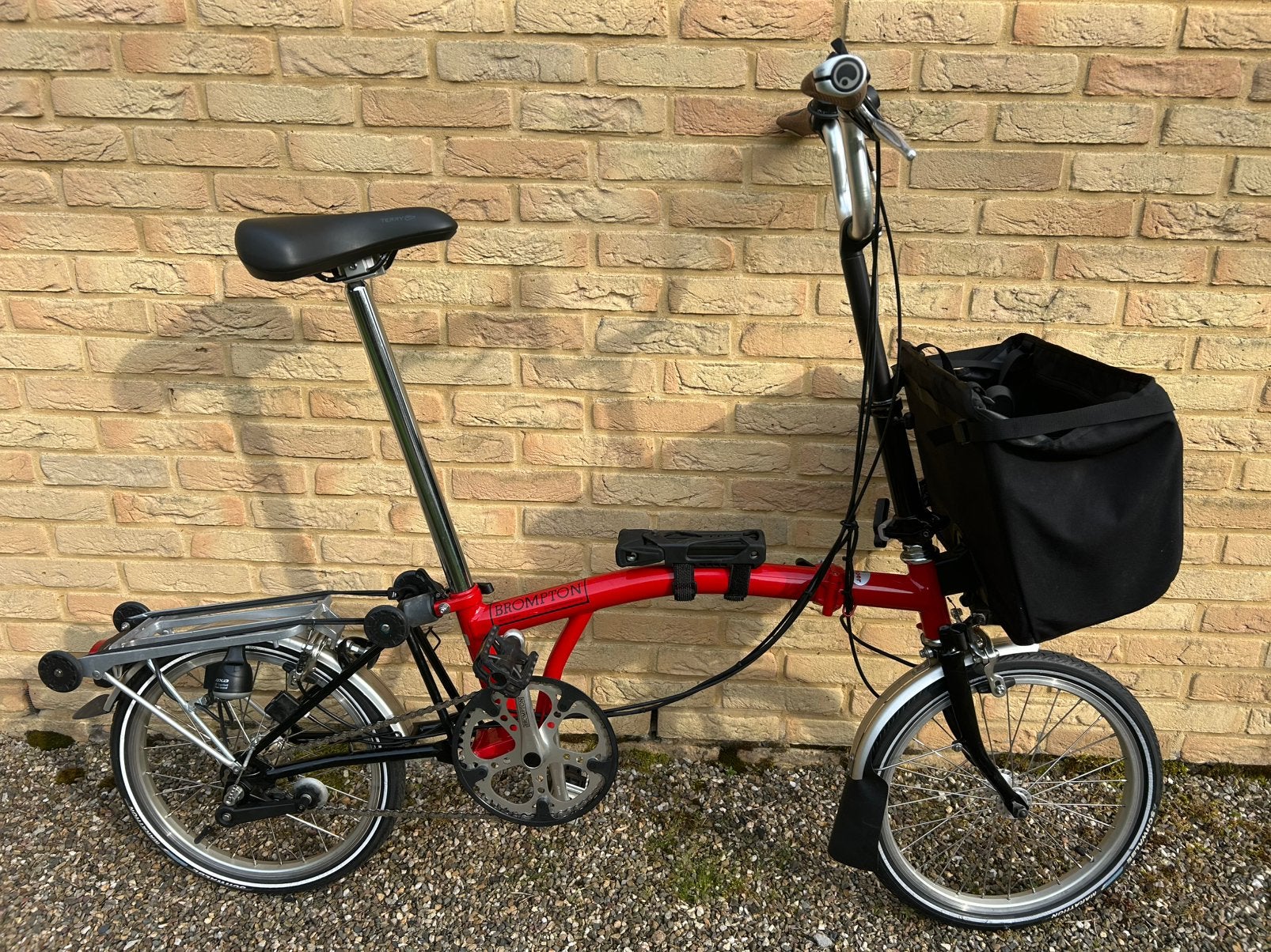 Brompton vouwfiets, Brompton, 16 tot 18 inch, Versnellingen, Ophalen of Verzenden