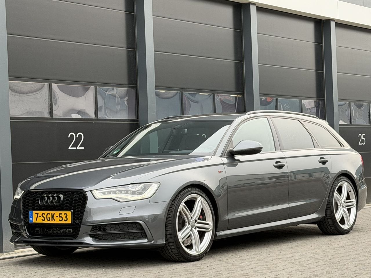 Audi A6 avant 3.0 TDI BiT Quattro S-Line Bose Hade-Up, Auto's, Automaat, Leder, Diesel, 313 pk