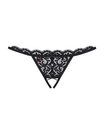 Obsessive - Kanten String met Open Kruisje, Obsessive, Ophalen of Verzenden, Zwart, BH
