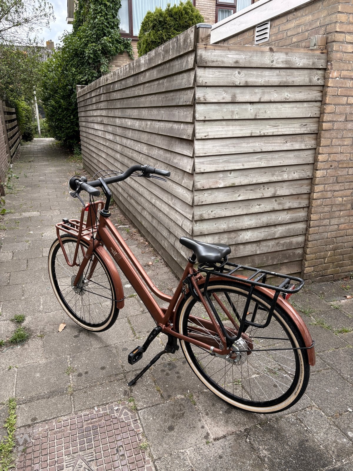 Mooie moederfiets, Fietsen en Brommers, Fietsen | Dames | Moederfietsen, 2 zitjes, Gebruikt, Versnellingen, Ophalen
