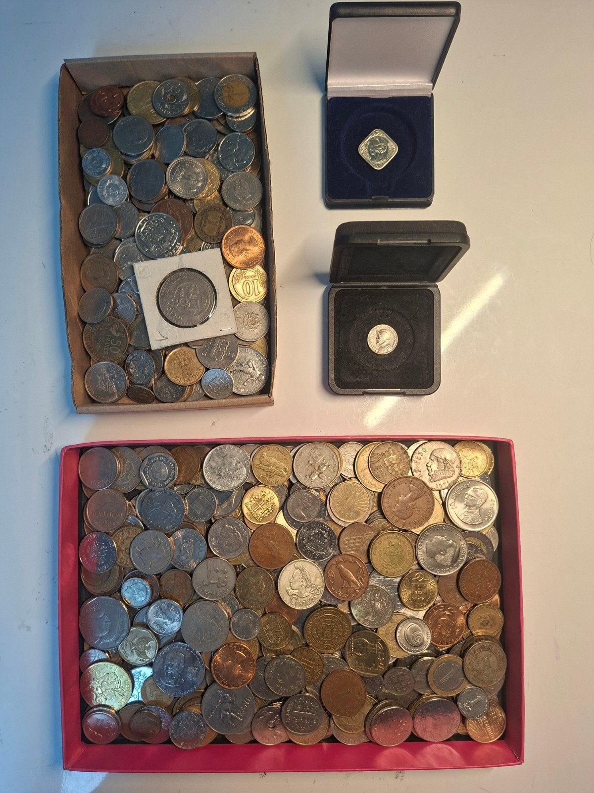 collectie oude munten, Ophalen of Verzenden, Nederland en Buitenland, Munten