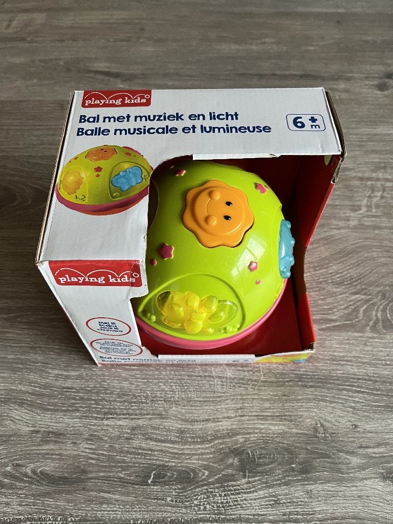 Baby bal met muziek en geluid, Ophalen of Verzenden, Zo goed als nieuw, Overige typen