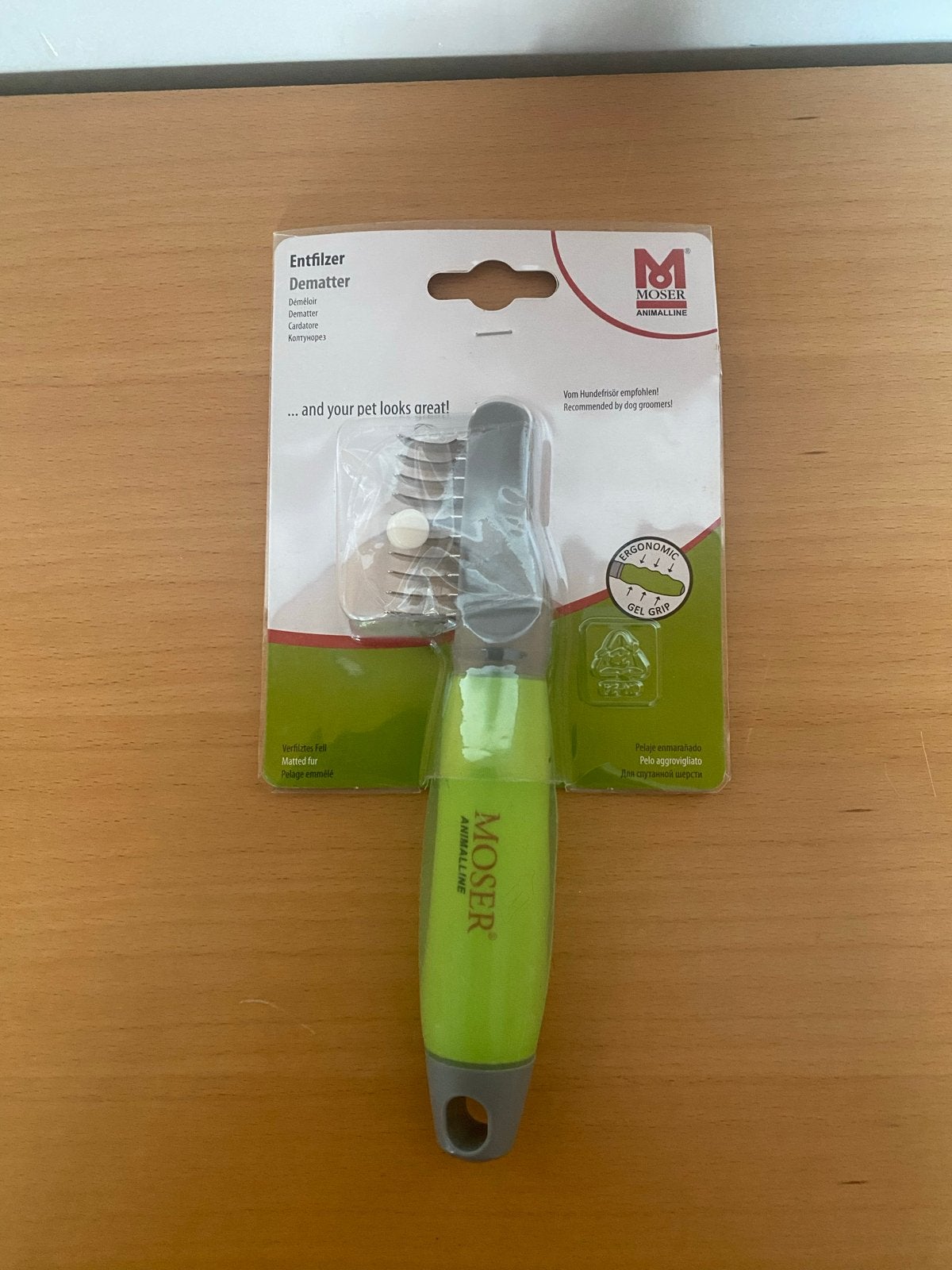 Moser klittenkam, Moser, Ophalen of Verzenden, Nieuw, Overige typen