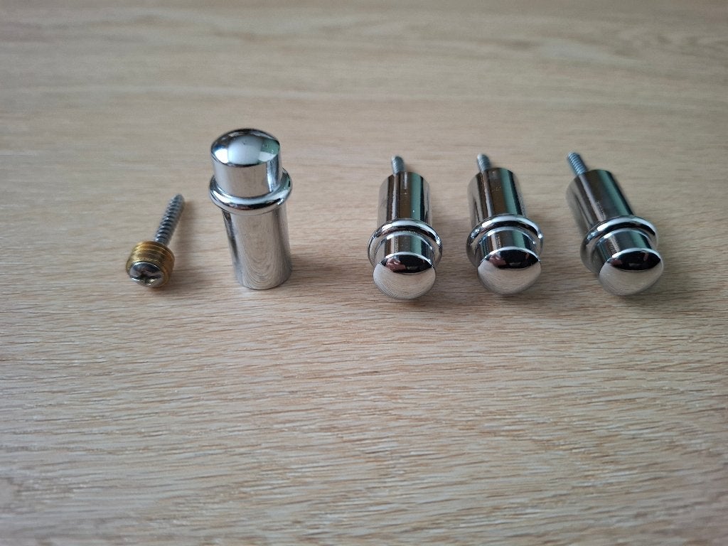 4x handdoek haakjes van chroom, Huis en Inrichting, Ophalen of Verzenden