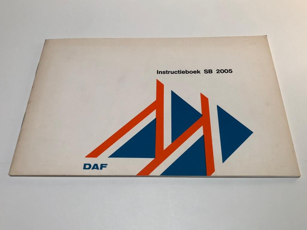 Instructieboekje DAF SB2005, Ophalen of Verzenden, Zo goed als nieuw, Auto's