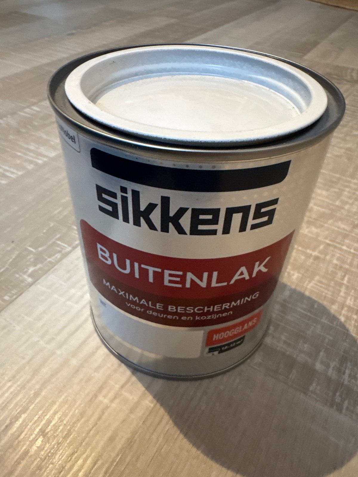 Sikkens Buitenlak Hoogglans - Nieuw en Ongeopend, Ophalen, Wit, Nieuw, Lak