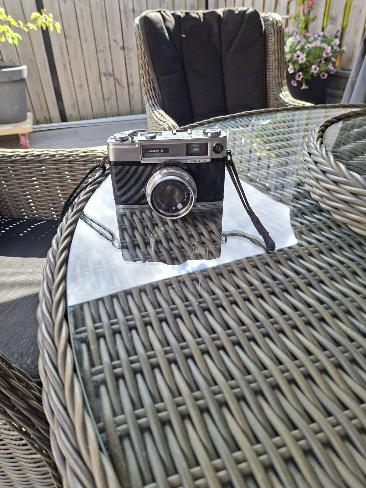 Fotocamera analoog van Yashica, Ophalen, Zo goed als nieuw, Compact, Overige Merken