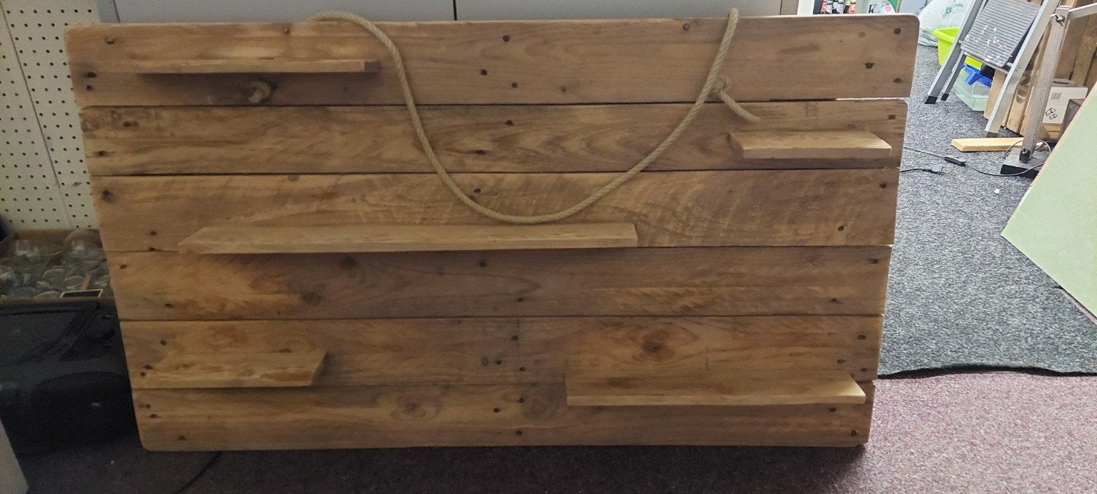 houten wandrek, Ophalen, Hout, 100 tot 150 cm, Minder dan 100 cm