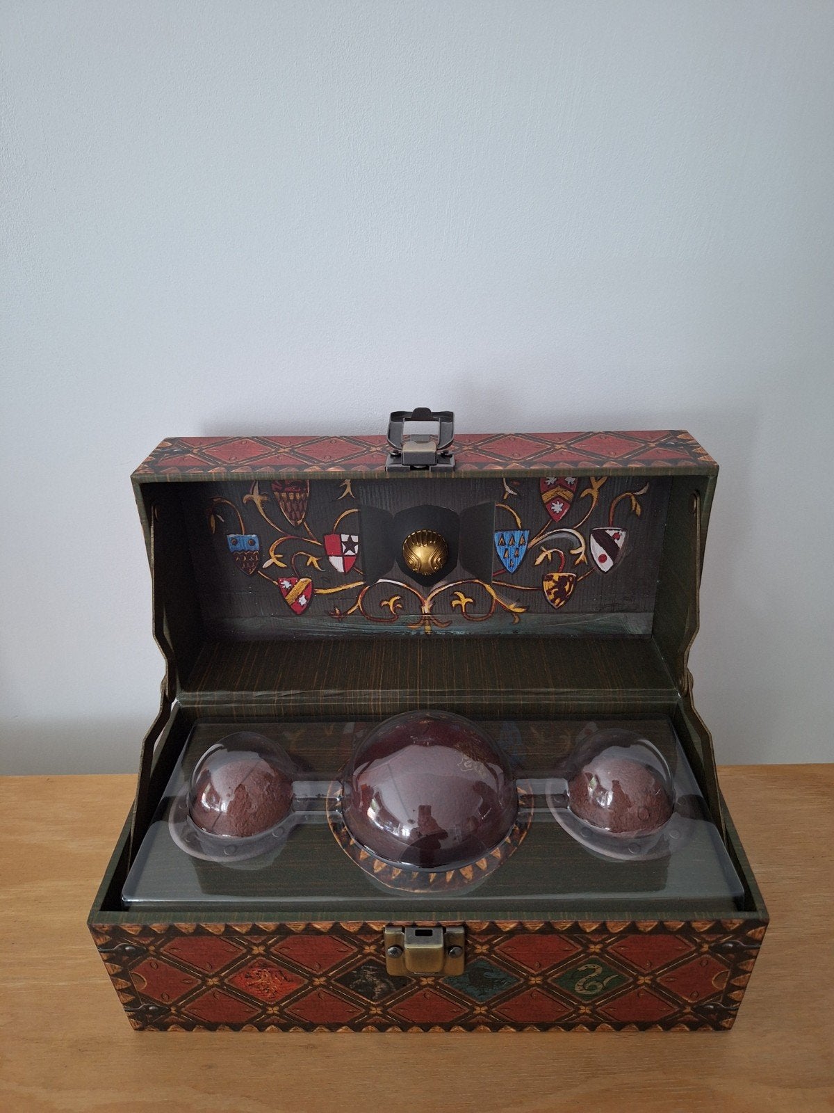 Harry Potter Collectible Zwerkbal Set, Ophalen of Verzenden, Zo goed als nieuw, Replica