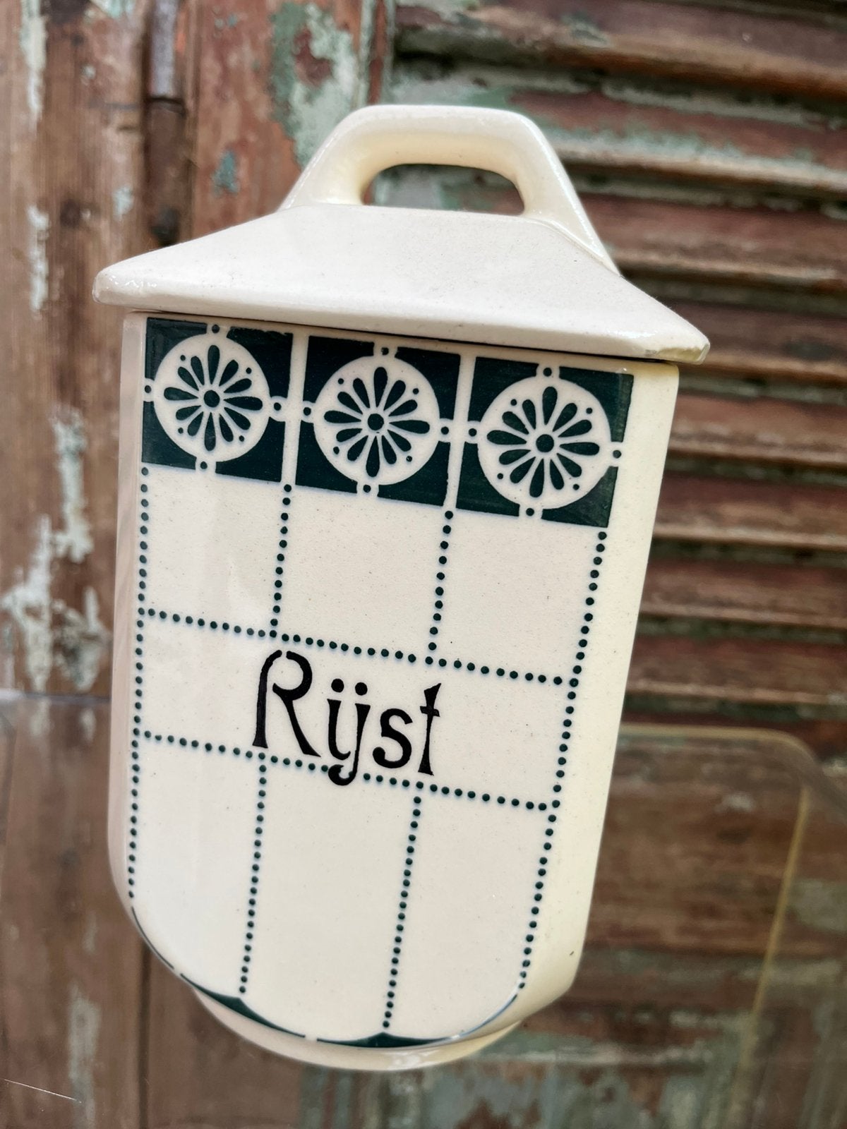 Antieke rijstpot, Ophalen of Verzenden