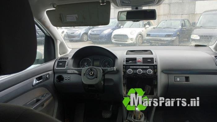 Kontaktslot + Sleutel van een Volkswagen Touran, Gebruikt, -, Volkswagen, -