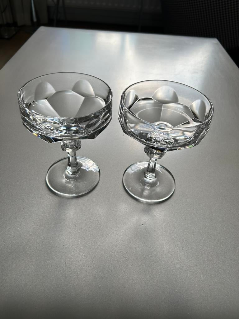 Vintage champagne coupes Alexander Bleikristal, Antiek en Kunst, Ophalen of Verzenden