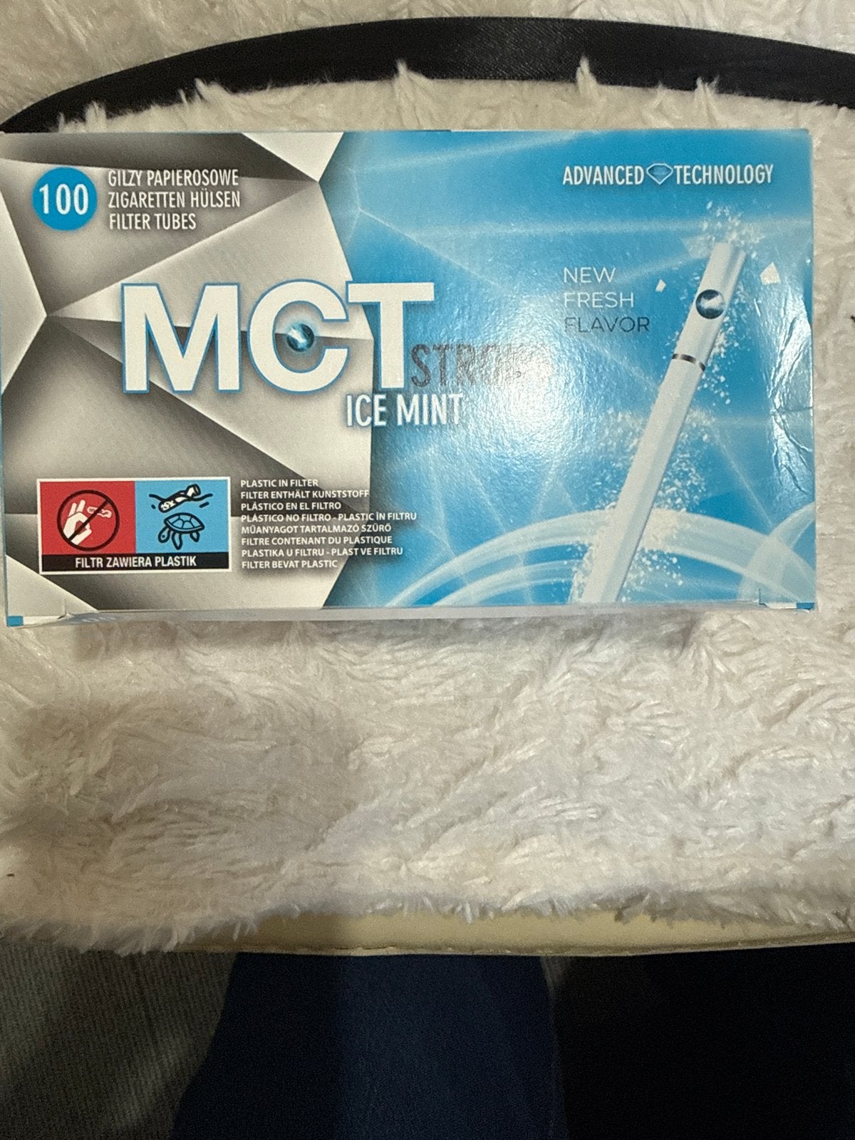 MCT Strong Ice Mint Filterhulzen - 600 stuks, Ophalen of Verzenden, Nieuw, Overige typen