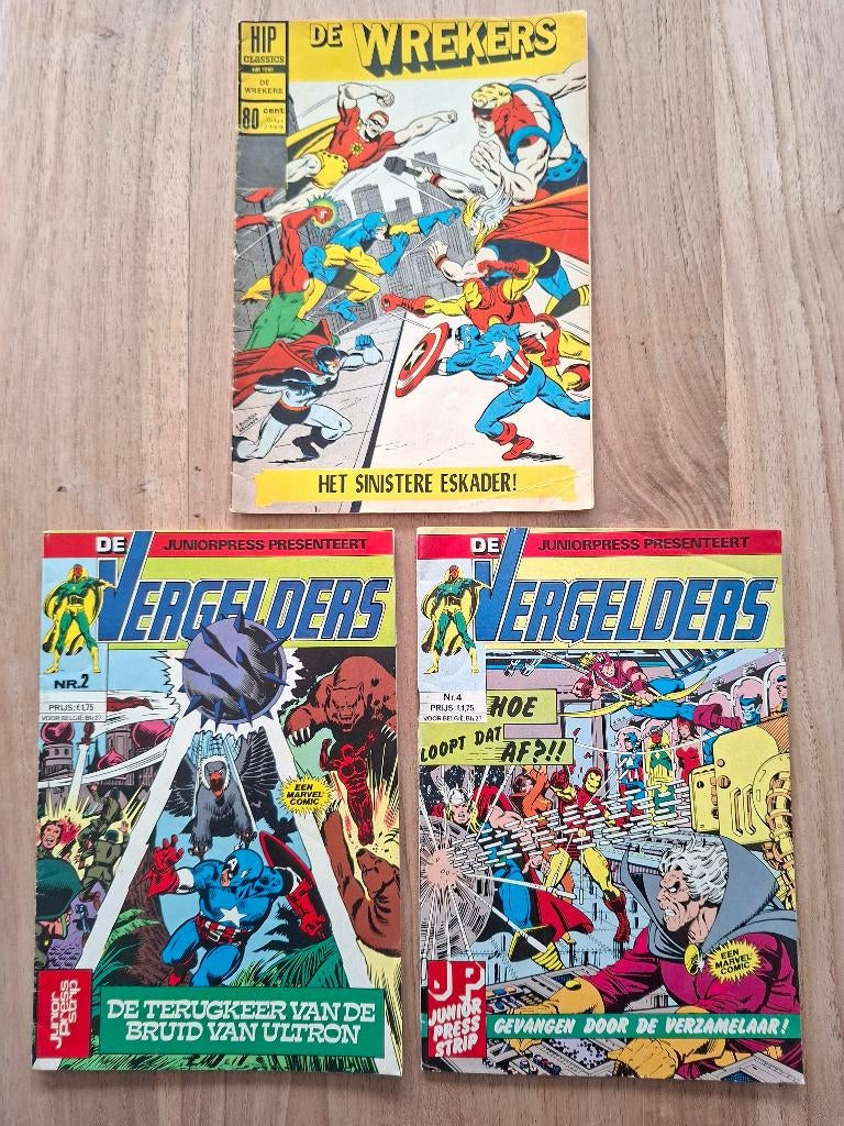 3 marvels comics, Meerdere comics, Ophalen of Verzenden, Gelezen, Amerika