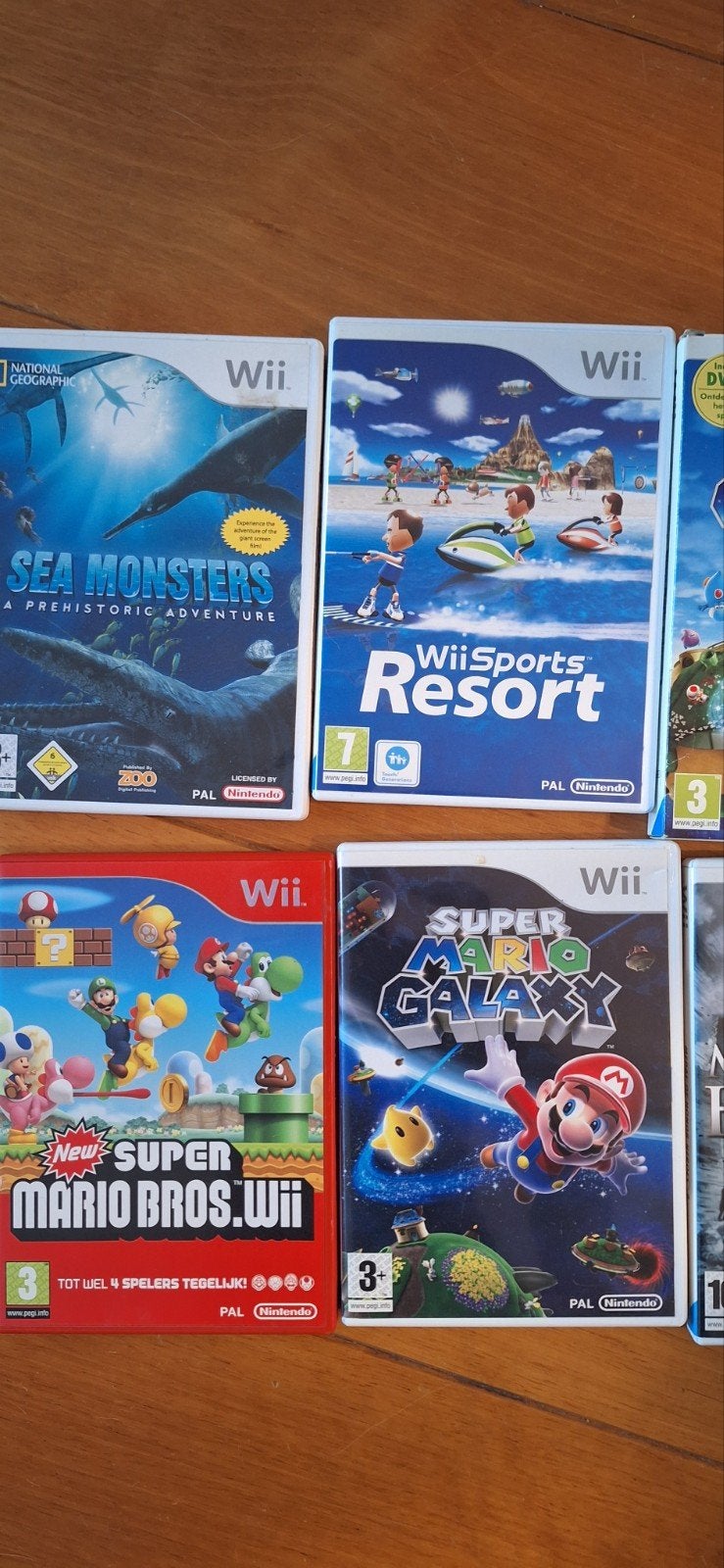 Wii games diverse titels, Gebruikt, Eén computer, Ophalen, Avontuur en Actie