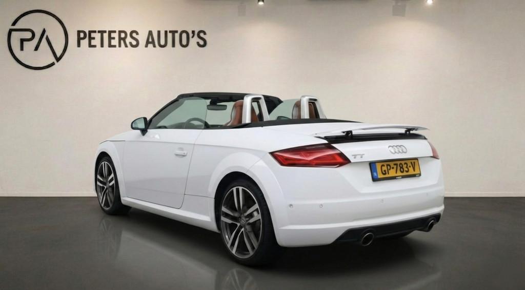 Audi TT Roadster 2.0 TFSI Pro Line + B&O/Led/Leder/Virtual/S, Gebruikt, Euro 6, 4 cilinders, Wit
