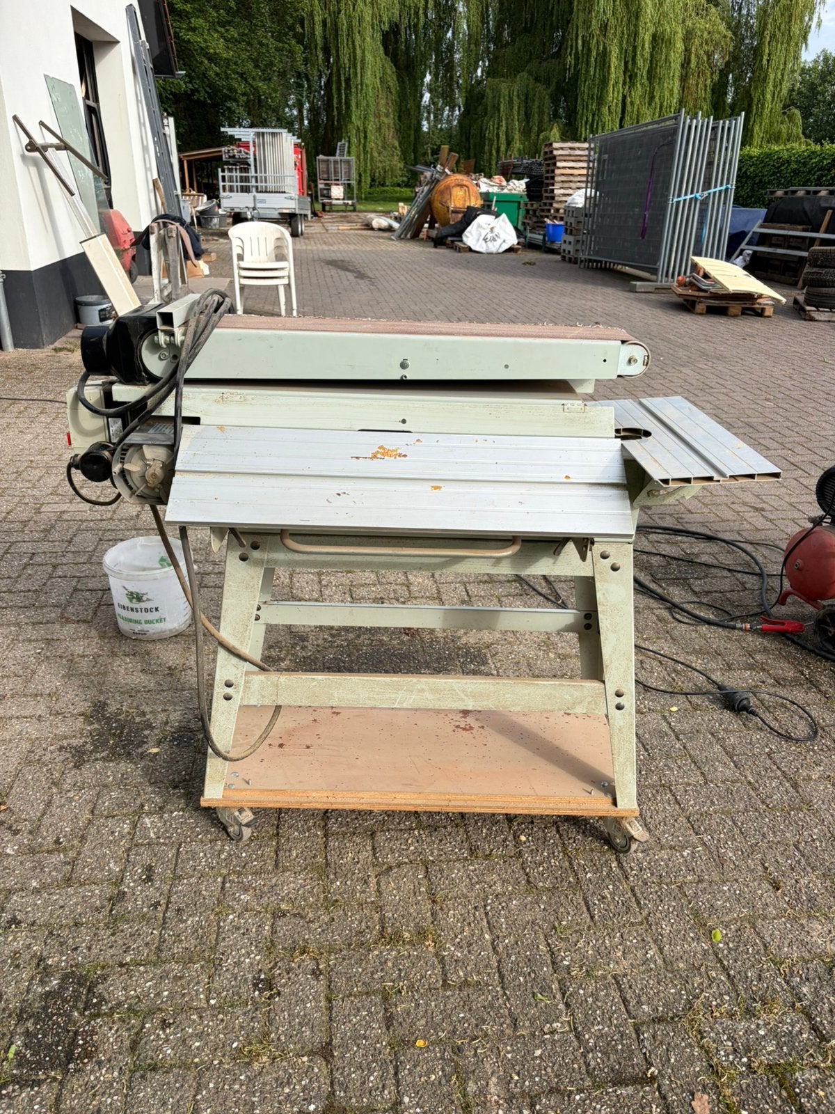 Bandschuurmachine, Ophalen, Gebruikt, 600 tot 1200 watt, Bandschuurmachine