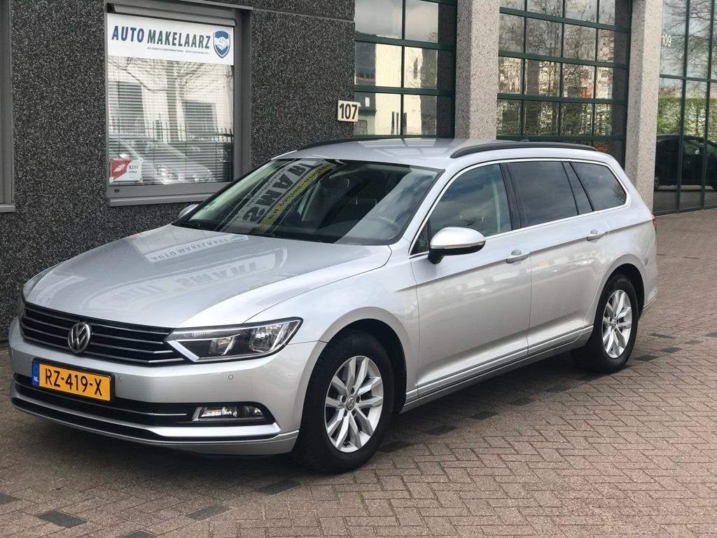 Volkswagen Passat 2.0 TDI 110KW Variant DSG 2015 Grijs, Auto's, 1441 kg, Stof, 4 cilinders, Stationwagon