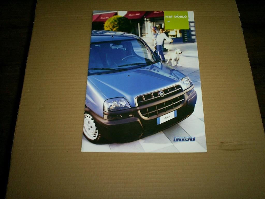 Fiat Doblo 2 / 2001 24 pag., Verzenden, Zo goed als nieuw, Overige merken
