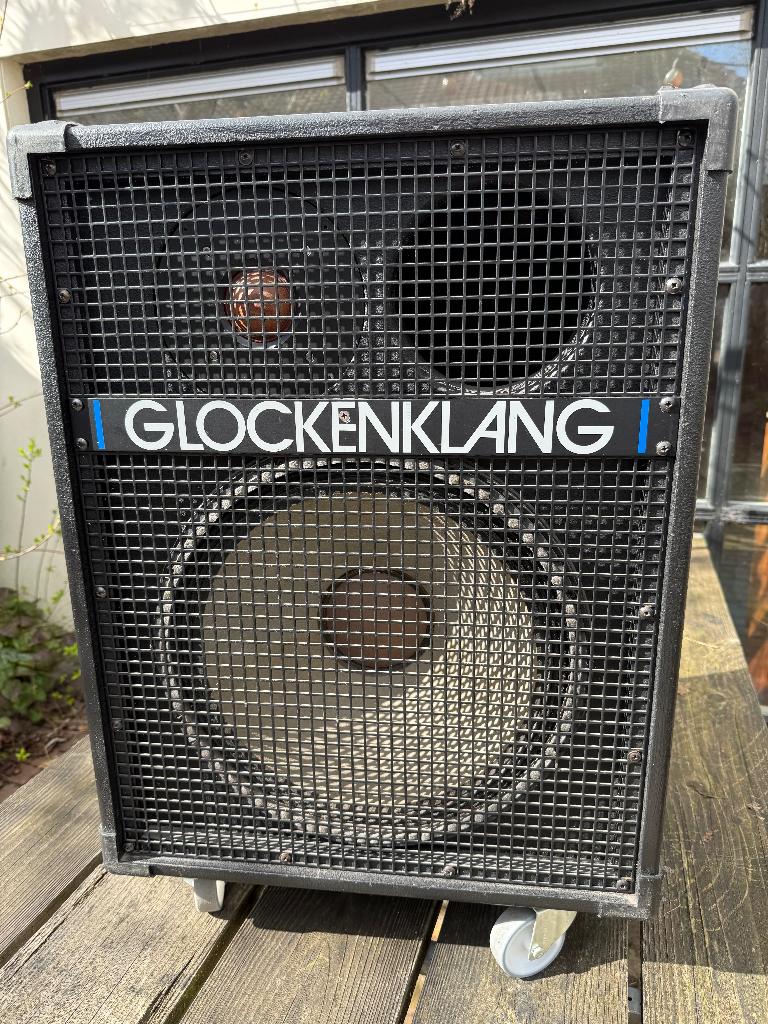 Bass Art 15 cabinet. speaker topgeluid Glockenklang, Ophalen, Gebruikt, Basgitaar, 100 watt of meer