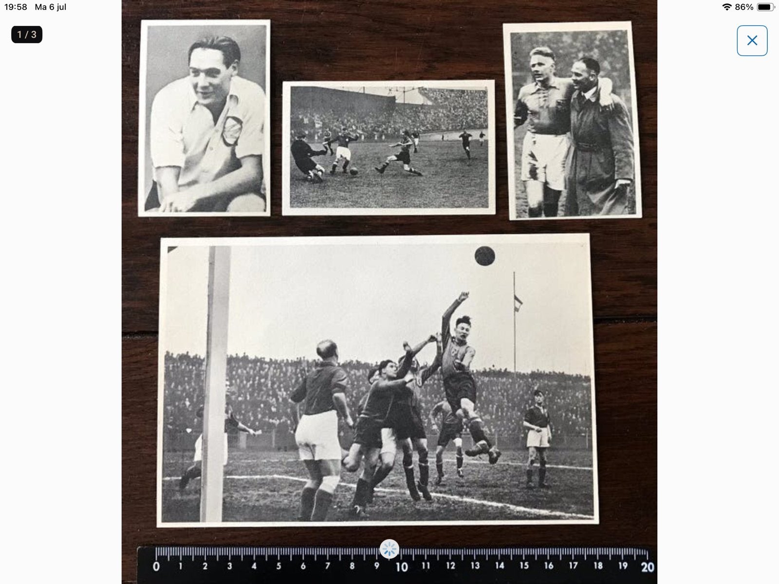 Oude Elftal Plaat  Abe Lenstra ALBUM NIEUWE VOETBALGLORIE, Verzamelen, Ophalen of Verzenden, Zo goed als nieuw, Poster, Plaatje of Sticker