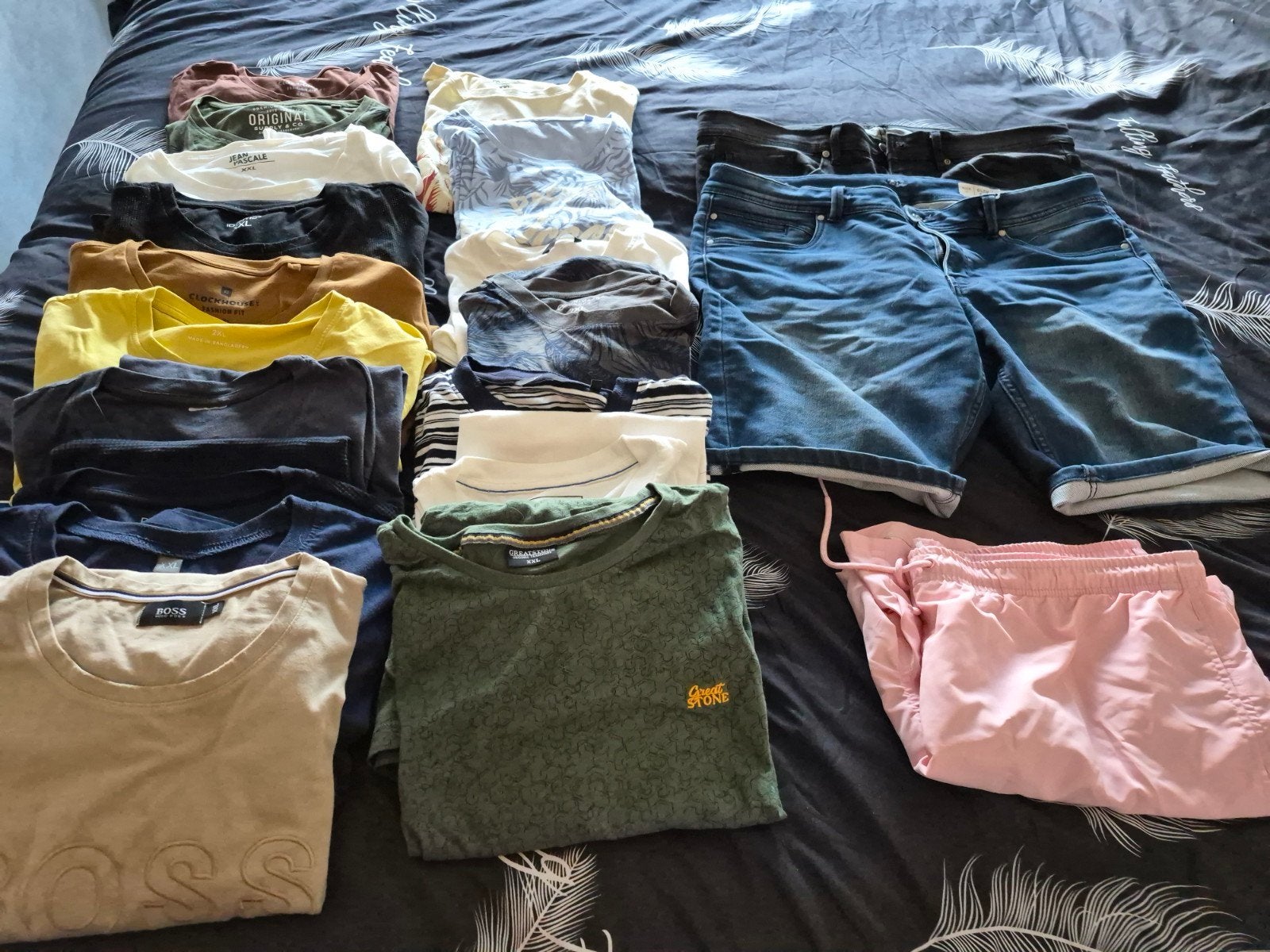Heren t.shirts pakket mt xxlVaste prijs€25, Verzenden, Zo goed als nieuw, Overige maten, Overige kleuren