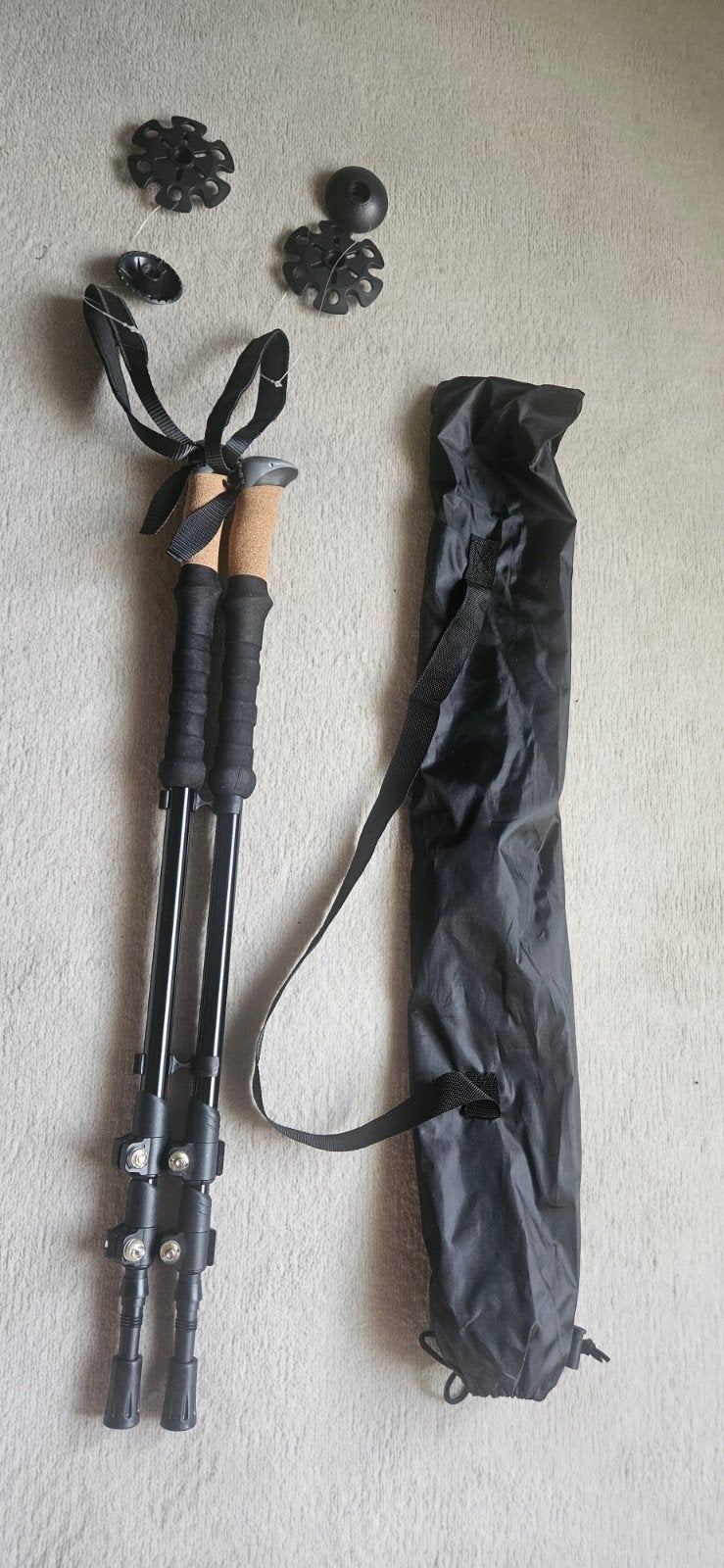 Nieuwe Telescopische Nordic Walking Stokken - Verstelbaar, Sport en Fitness, Ophalen of Verzenden, Nieuw, Wandelstok
