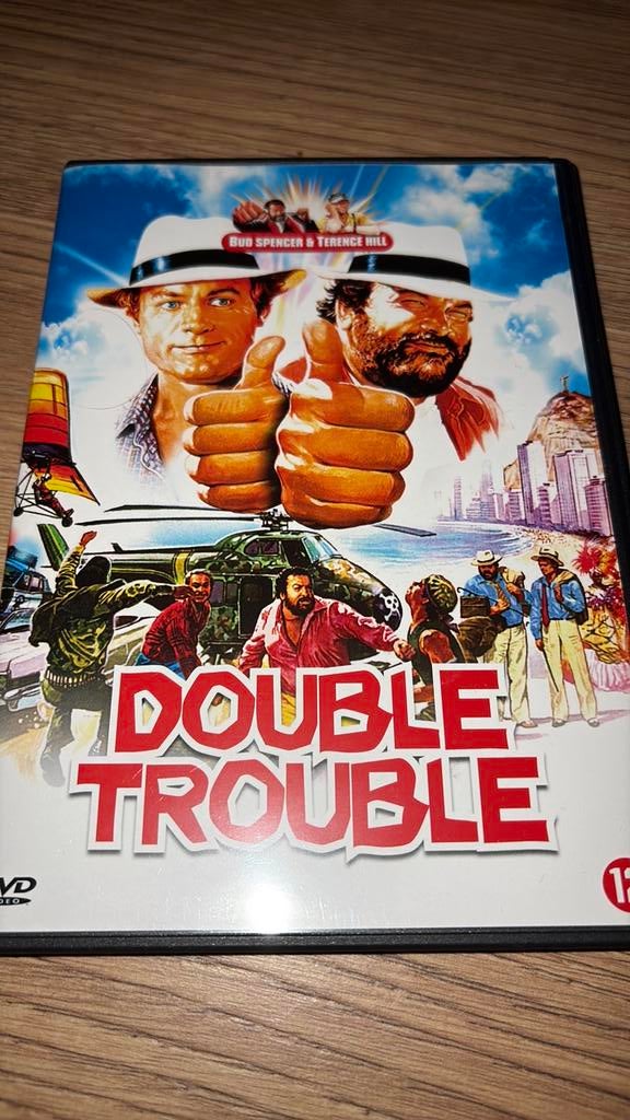 Double Trouble met Bud Spencer en Terence Hill., Vanaf 16 jaar, Ophalen of Verzenden, Zo goed als nieuw, Actiekomedie