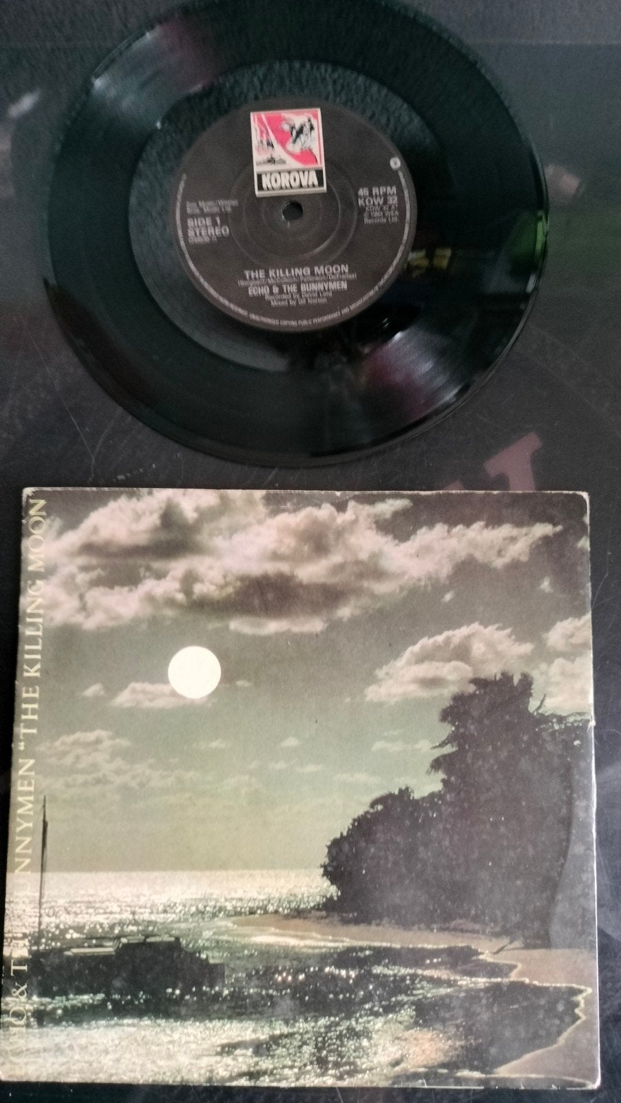 Echo & The Bunnymen - The Killing Moon / Do It Clean 7 inch, Gebruikt, 7 inch, EP, Rock en Metal