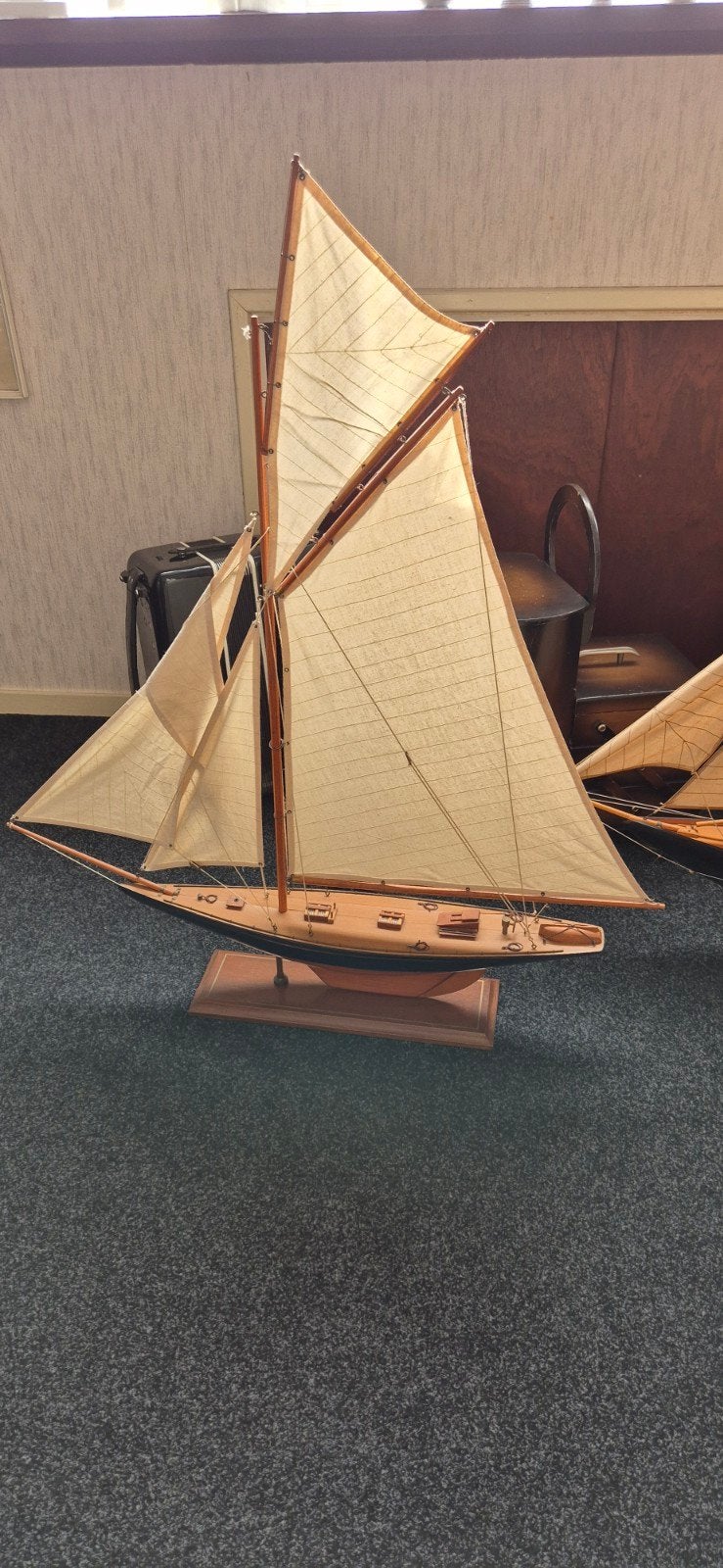 Prachtig gedetailleerd scheepsmodel van een zeilschip, Ophalen of Verzenden, Gebruikt, Groter dan 1:32, Overige merken