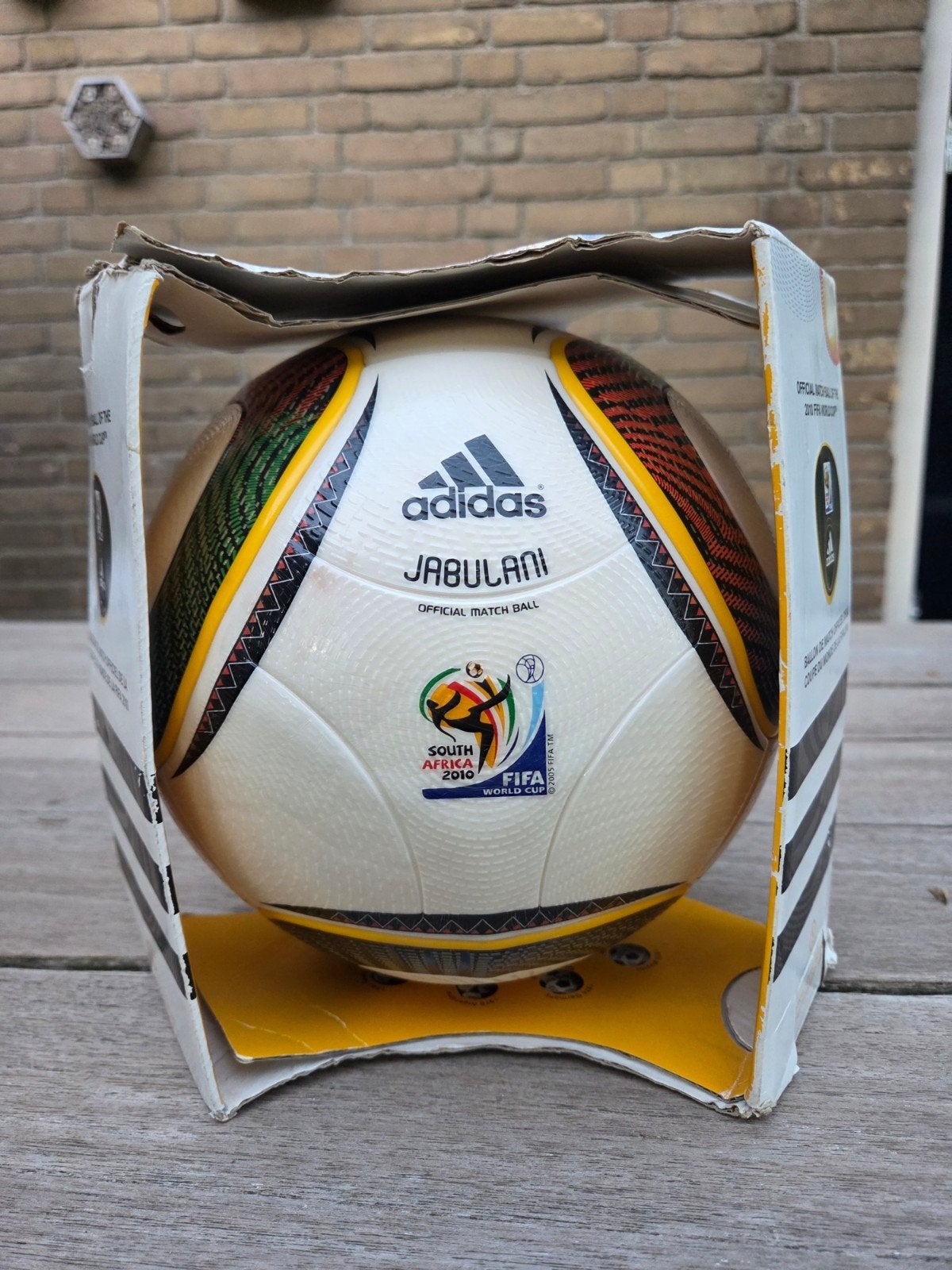 Jabulani Official Match Ball WK 2010, Sport en Fitness, Voetbal, Maat XL, Ophalen of Verzenden, Nieuw, Bal