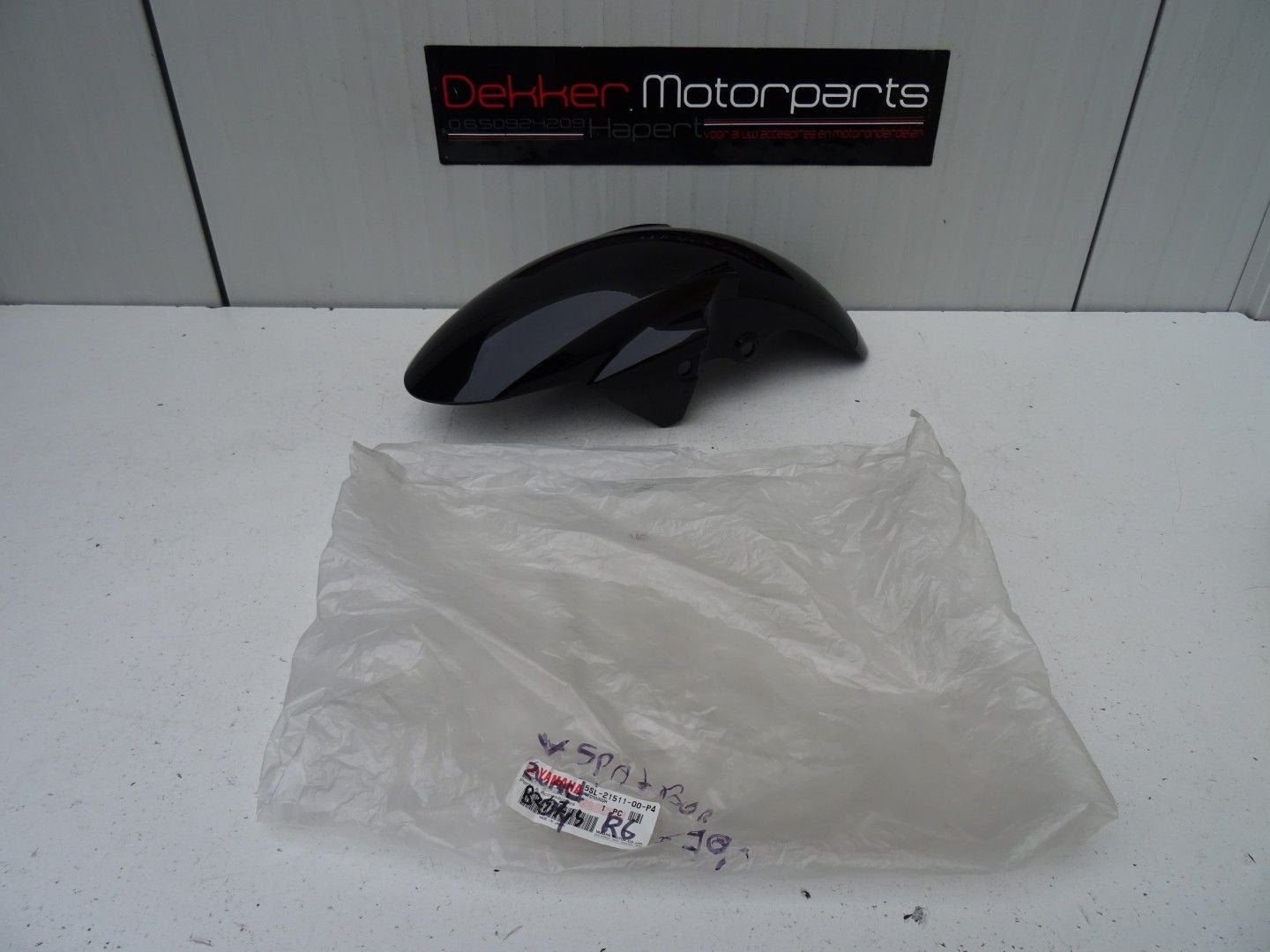 Voorspatbord / Spatbord Yamaha YZF R6 2003-2004 RJ05 Zwart, -, -, Nieuw, Ophalen of Verzenden