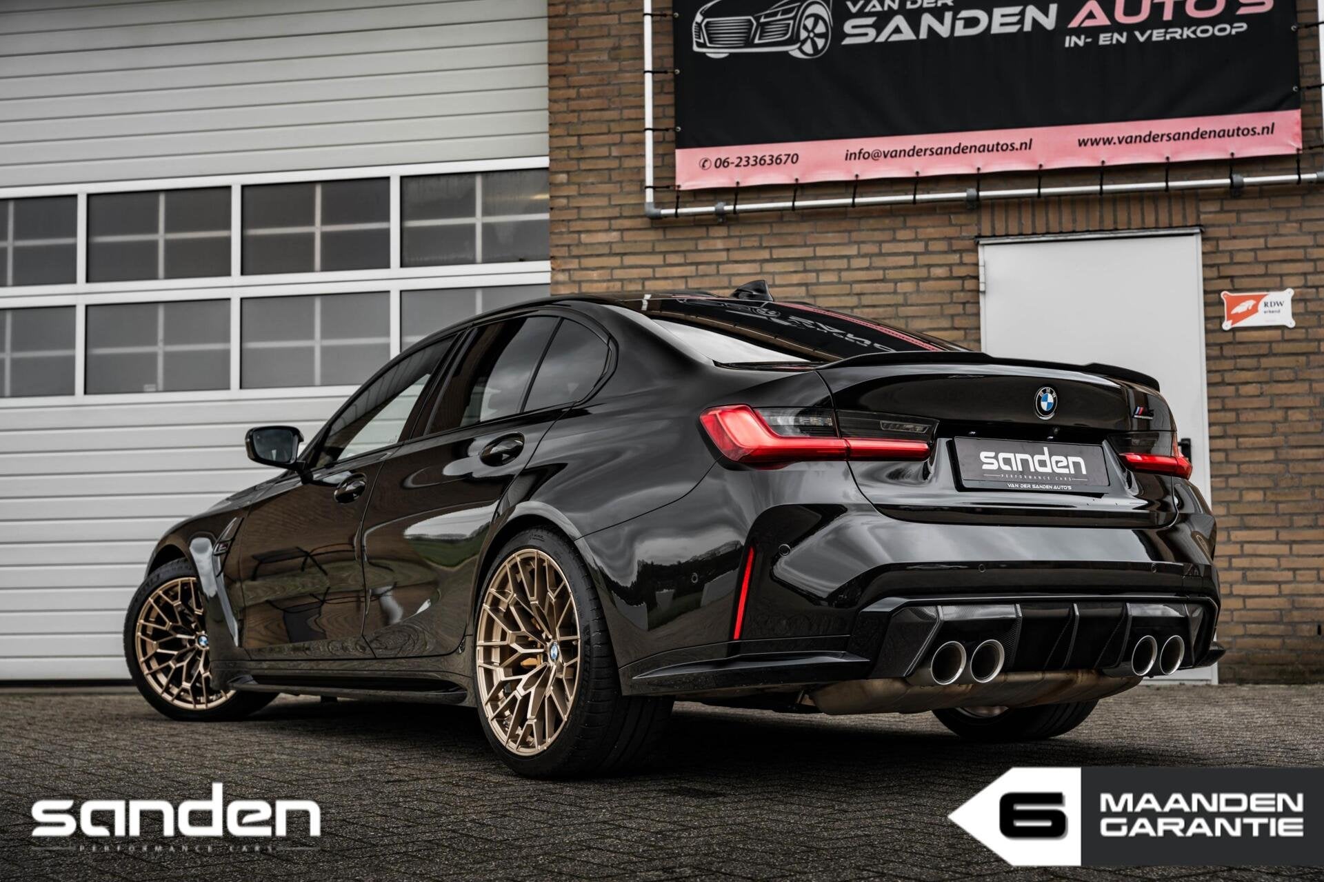 BMW M3 Competition Individual|MBucket|Keramisch|Track|Carbon, Auto's, Automaat, Achterwielaandrijving, Zwart, Bedrijf