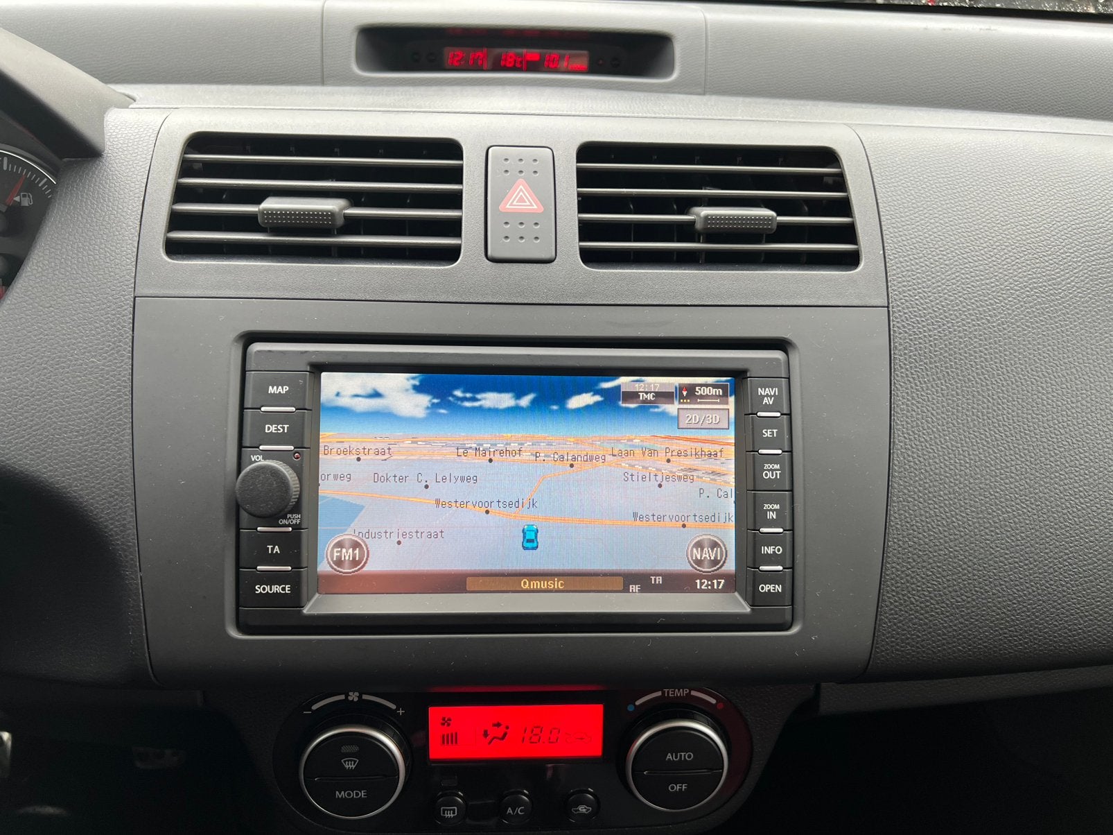 Clarion QY-5002S Navigatie Radio Suzuki Swift 39920-66J11, Ophalen of Verzenden, Gebruikt
