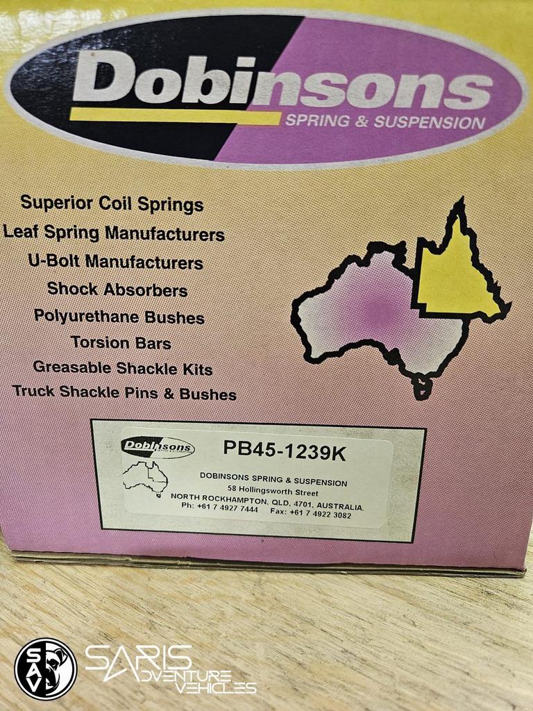 Dobinsons Bladveerrubbers Shackle Bush-kit, Auto-onderdelen, Ophanging en Onderstel, Nissan, Nieuw, Ophalen of Verzenden