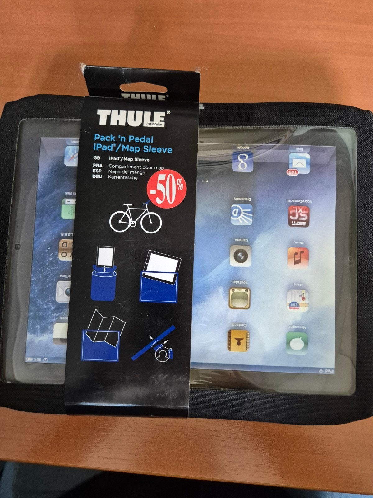 Thule Pack 'n Pedal Stuurbevestiging & iPad/Kaarthoes, Ophalen, Nieuw, Thule