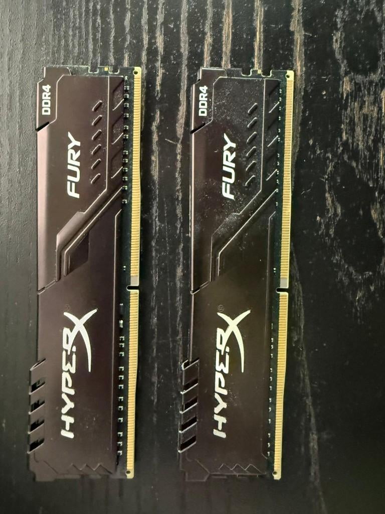 Kingston FURY HyperX DDR4 2x16GB, Computers en Software, RAM geheugen, Gebruikt, 32 GB, Verzenden, DDR4