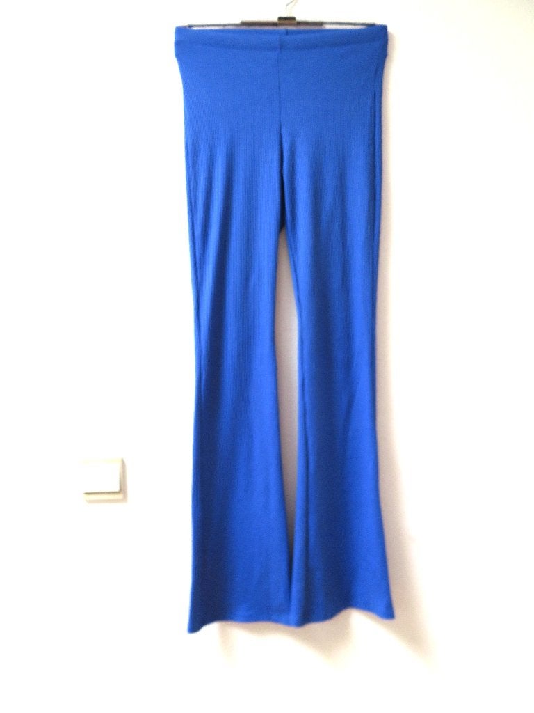 Z85 SEVEN SISTERS nieuwe flaired broek blauw M = 36, Nieuw, Ophalen of Verzenden, Maat 36 (S), Lang