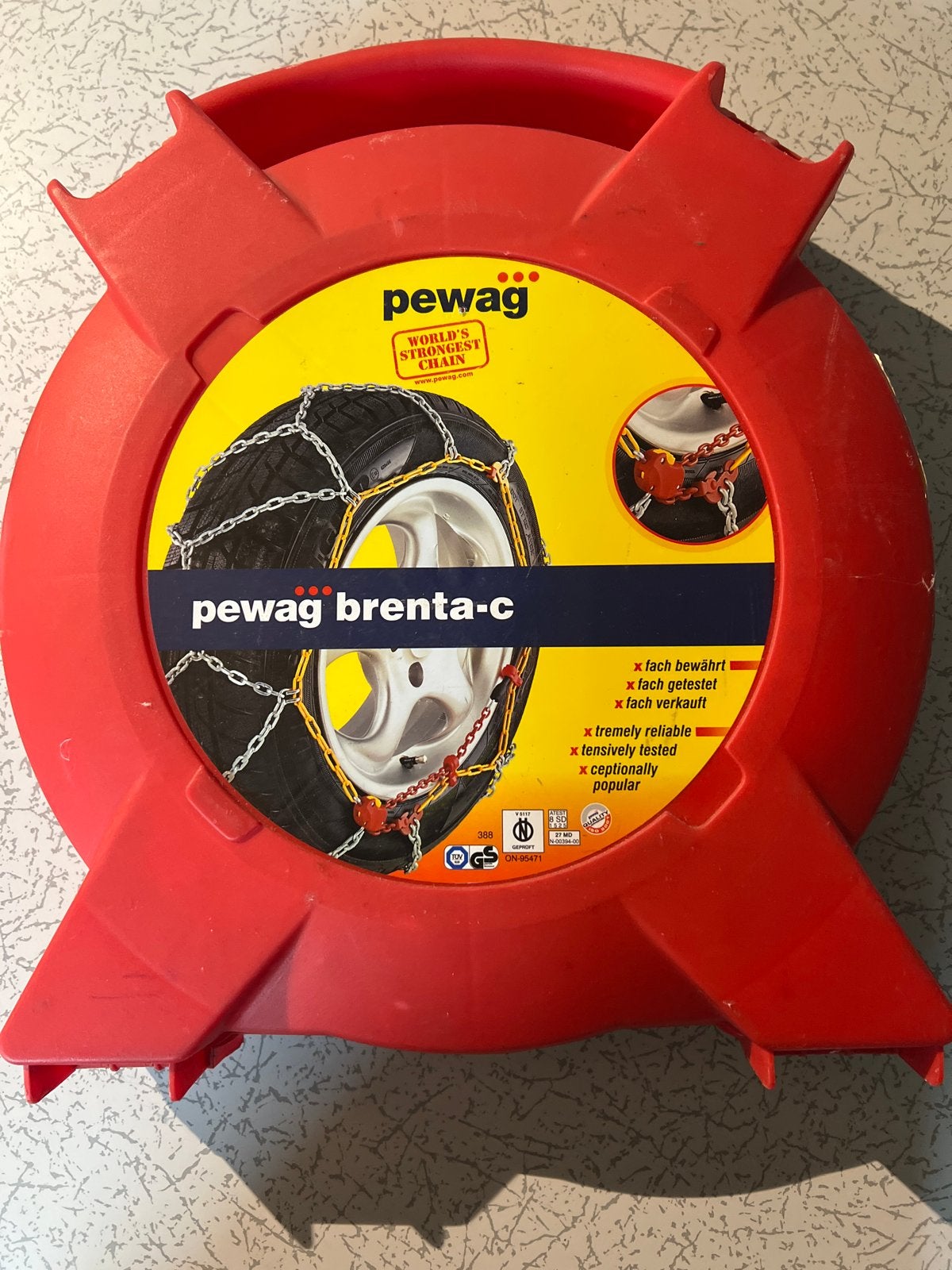 Pewag Brenta-C sneeuwkettingen XMR 73, Ophalen, Zo goed als nieuw