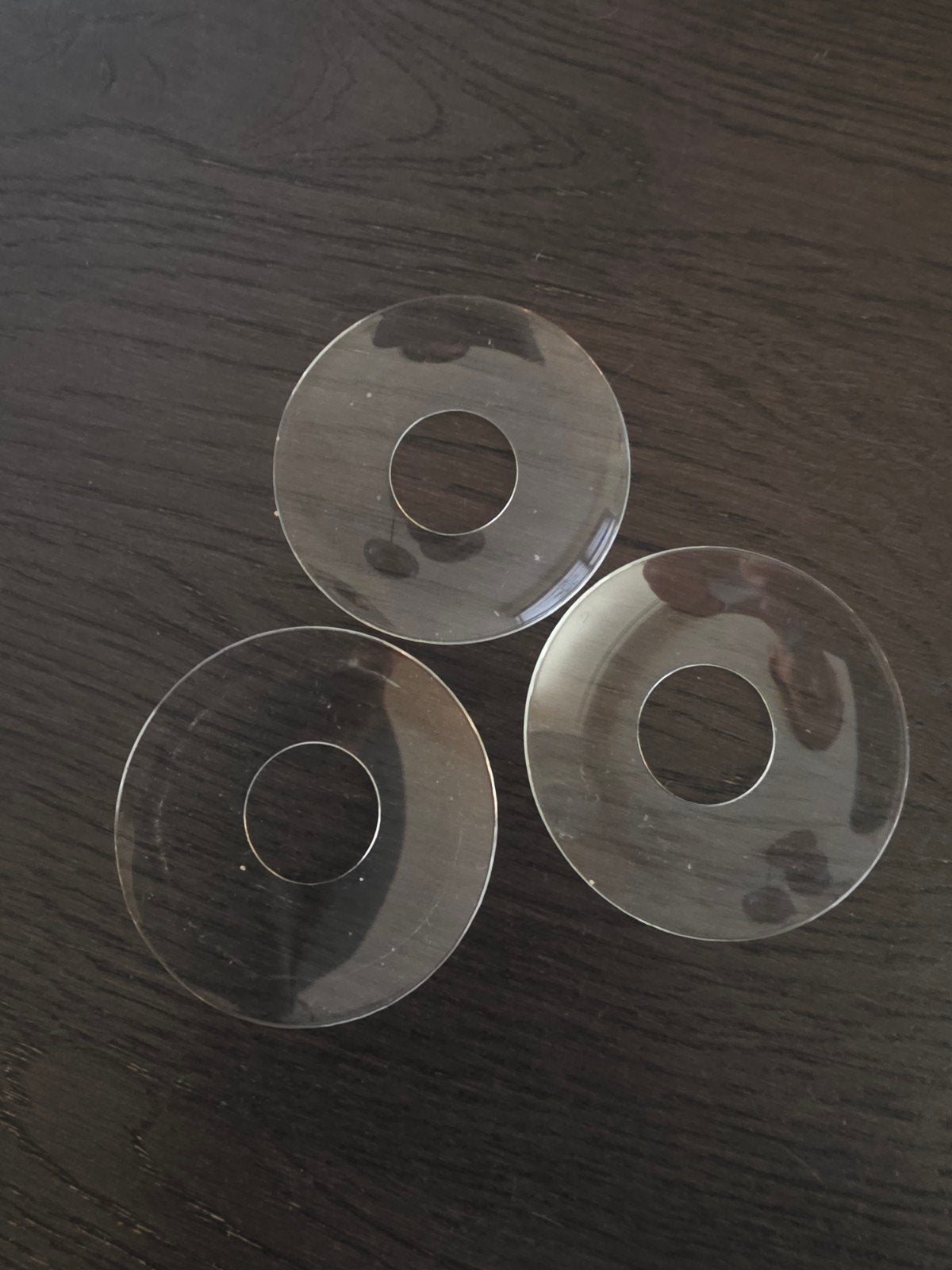 Druppelvangers voor kaarsen, Ophalen of Verzenden, Zo goed als nieuw, Glas, Overige typen