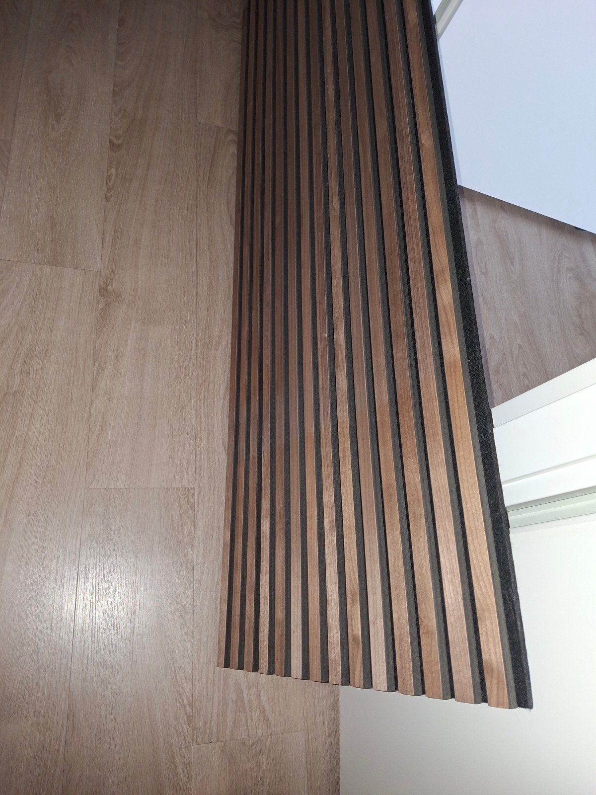 Houten wandpaneel 1 stuk- Akupanel stijl, Huis en Inrichting, Woonaccessoires | Wanddecoraties, 280 cm, 58 cm, Hout, Nieuw