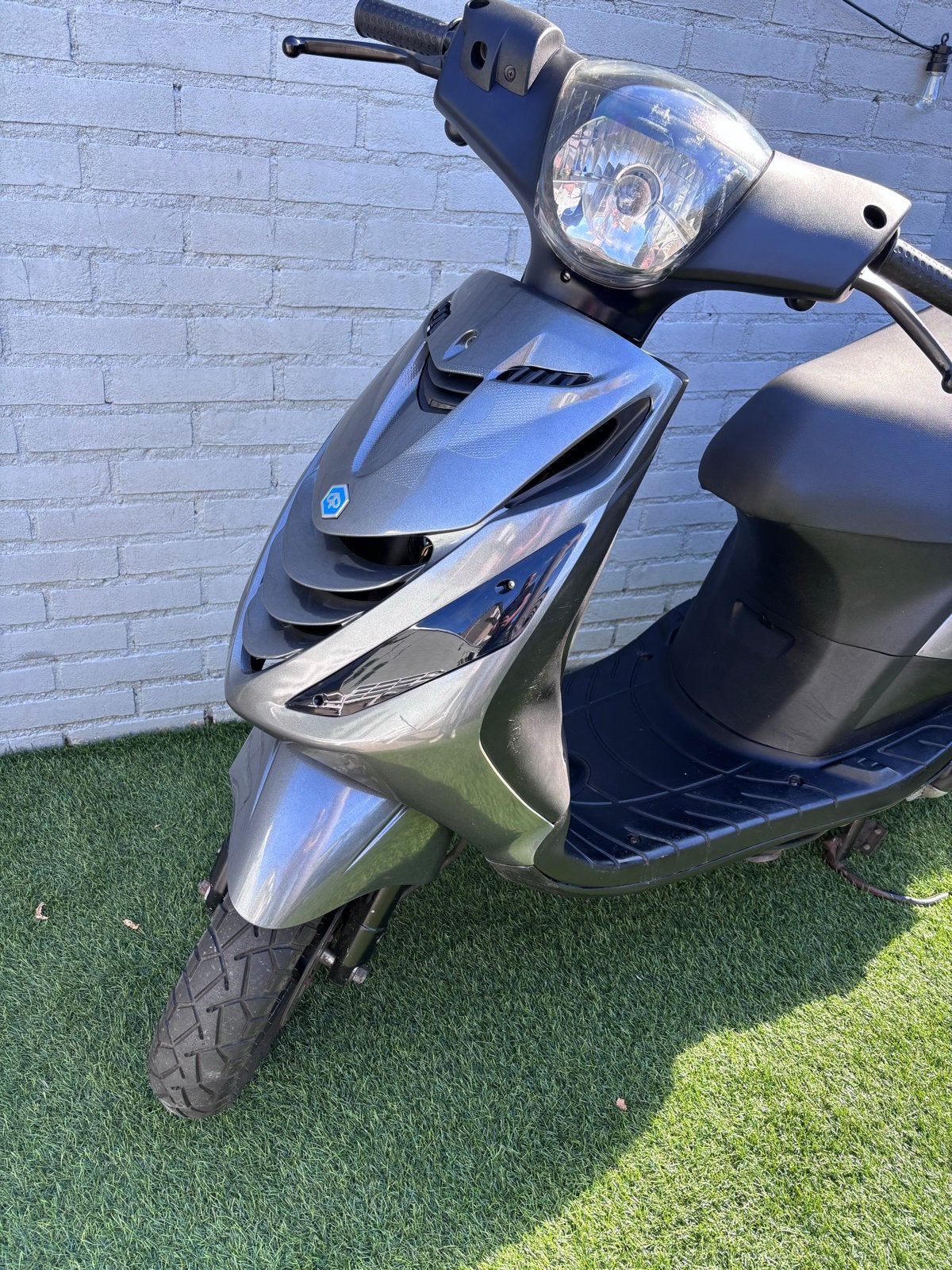 Piaggio Zip 2018 Alpha LED Porsche Grijs Zo goed als nieuw, Ophalen of Verzenden, Zo goed als nieuw