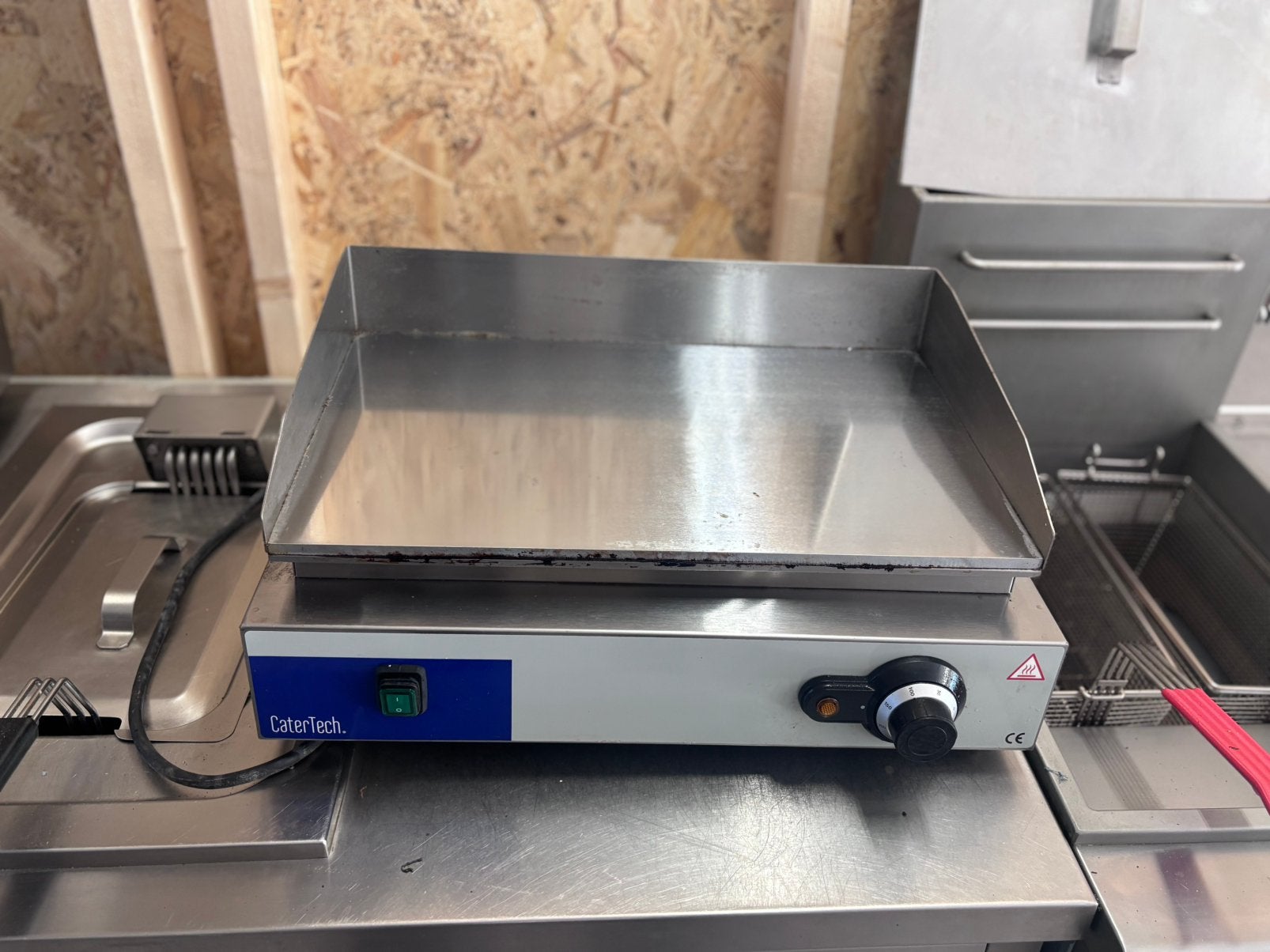 Bakplaat/Grillplaat Catertech RVS HORECA CAFE RESTAURANT, Ophalen, Zo goed als nieuw