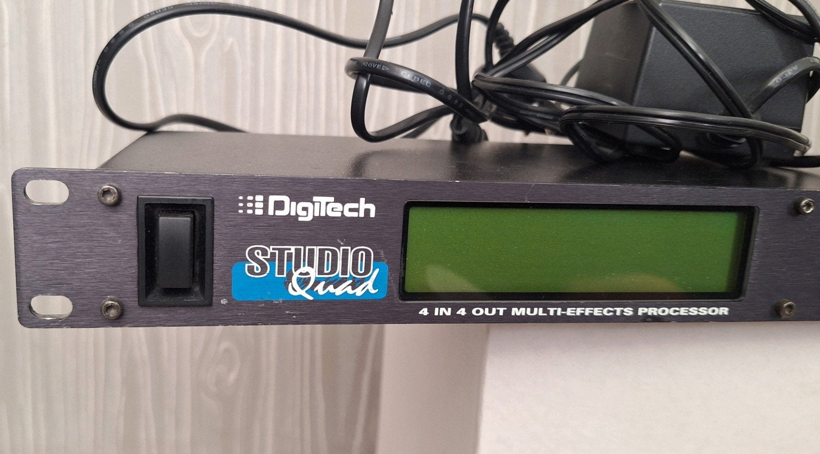 Digitech studio Quad 4 in 4 out multi effects v2 midi, Muziek en Instrumenten, Effecten, Ophalen of Verzenden, Gebruikt, Delay of Echo