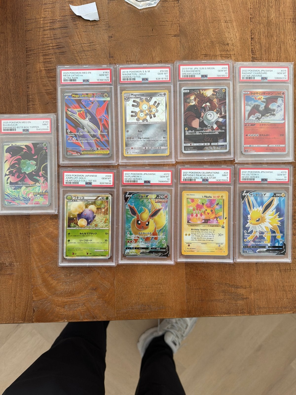 Pokémon PSA 10 Graded Kaarten Collectie - Diverse Zeldzaamhe, Ophalen of Verzenden, Zo goed als nieuw, Meerdere kaarten