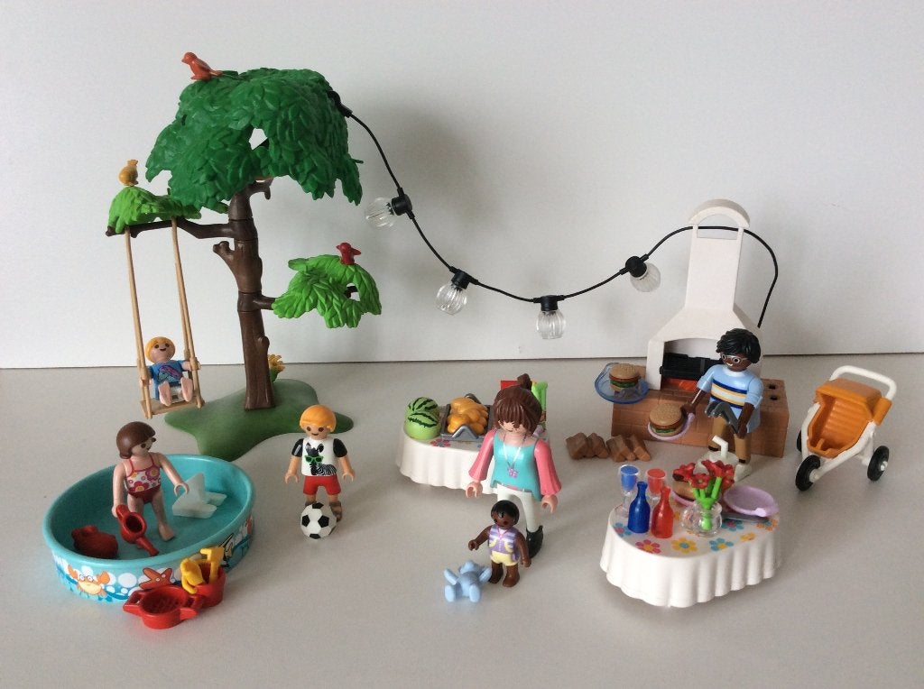playmobil 9272 tuinfeest, Kinderen en Baby's, Speelgoed | Playmobil, Gebruikt, Complete set, Overige typen, Ophalen of Verzenden